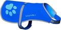 Reflective Dog Vest Hi-Vis L Size 31.63 in Chest x 23 in Neck Blue